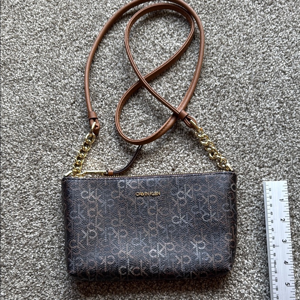 Calvin Klein Brown Crossbody Bag